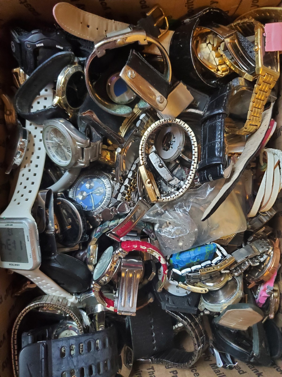 Watch Lot Parts, Some May Work.