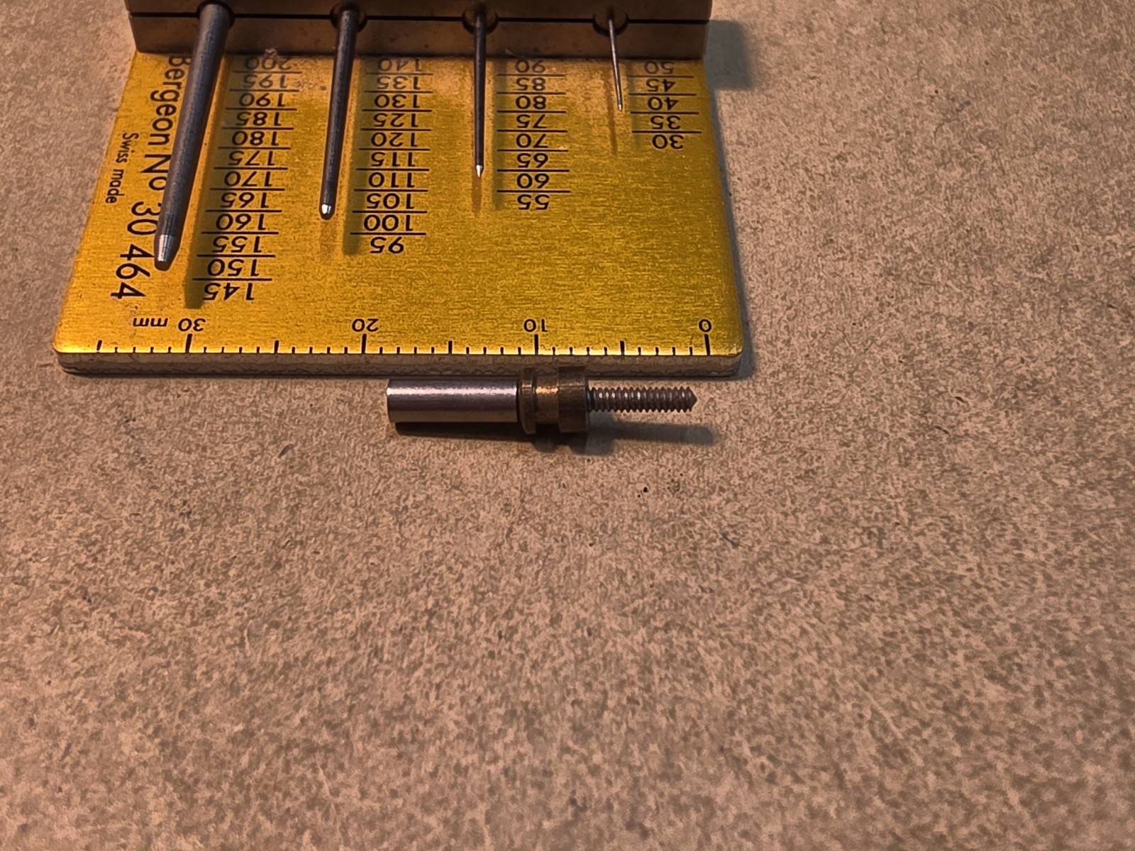 NOS American Pocket Watch Female Stem With 1.45mm Thread-Fits 12s Square