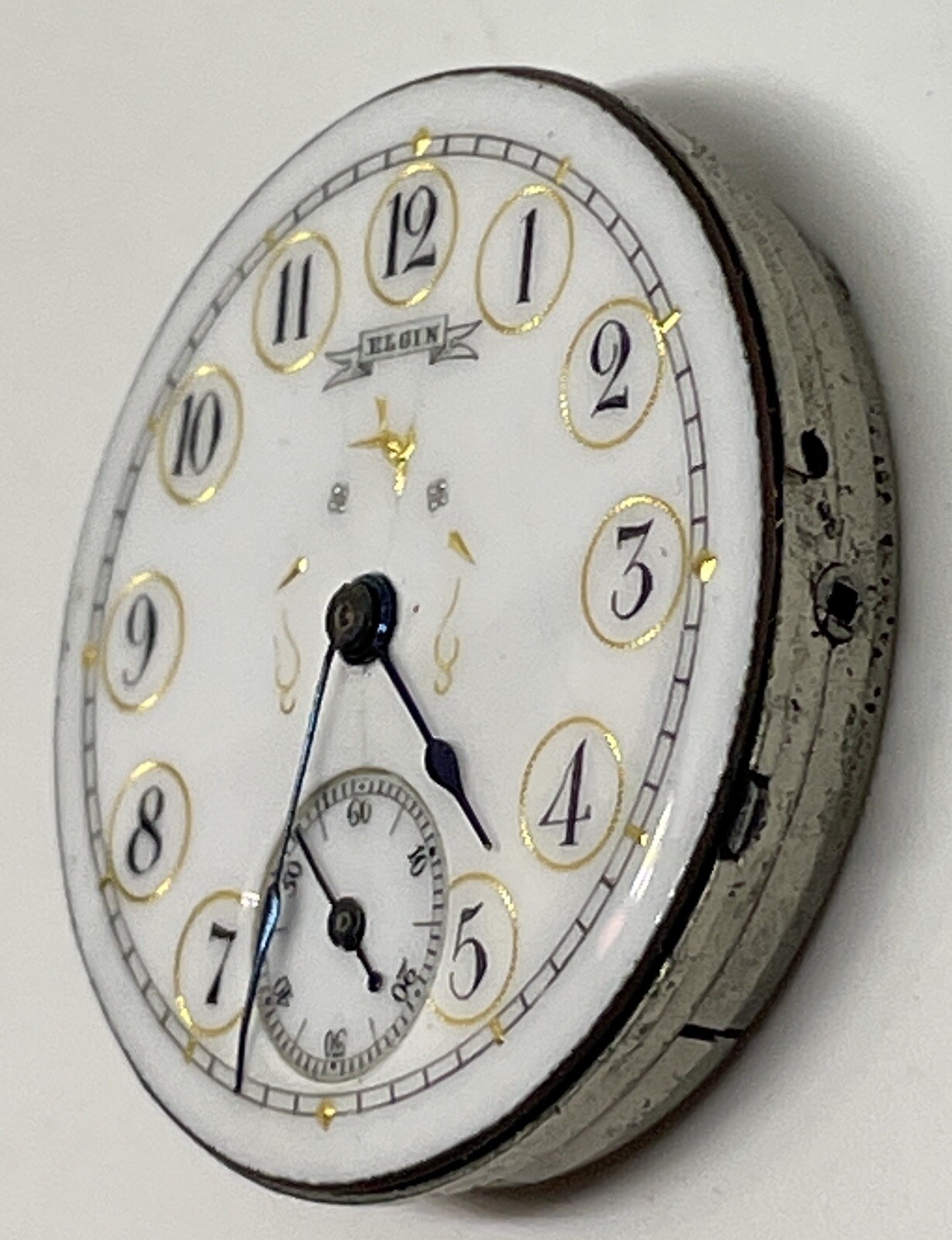 ELGIN POCKET WATCH MOVEMENT 1891 0s 11 Jewels Runs