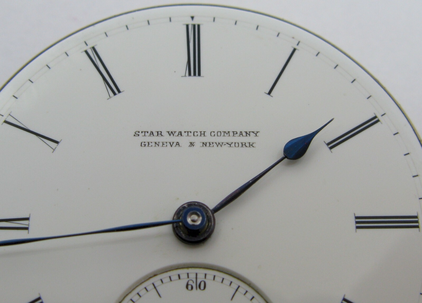 Pocket Movement Star Watch Company Geneva New York diam. 44.5 mm