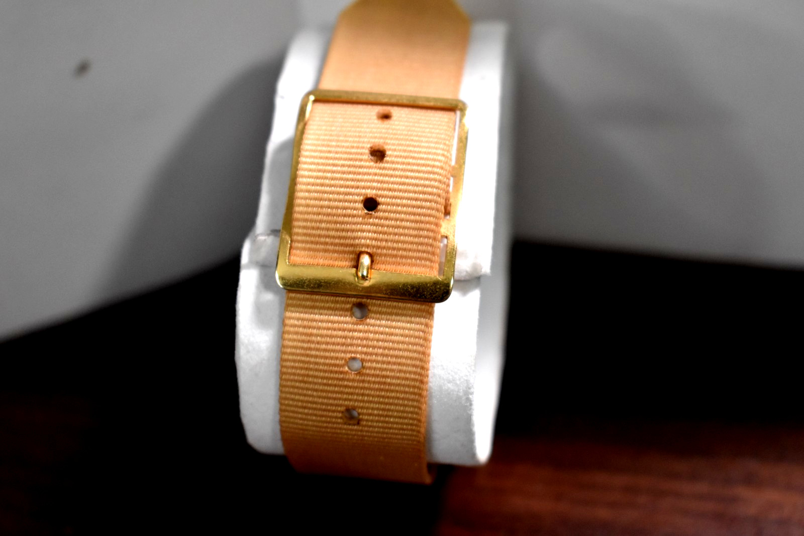 VHTF Rare Rasis Swiss Made Mechanical Hand Wind Steel Watch Mushroom Dial Orig