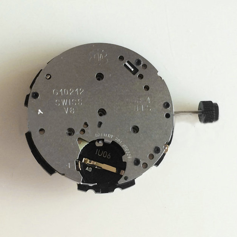 Quartz Movement Watch Date At 4 O’clock 6 Hands Movement for Swiss ETA G10.212