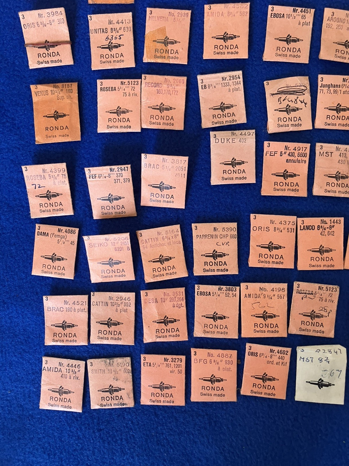 Over 100 Ronda Watch Winding Stems + Other Brand