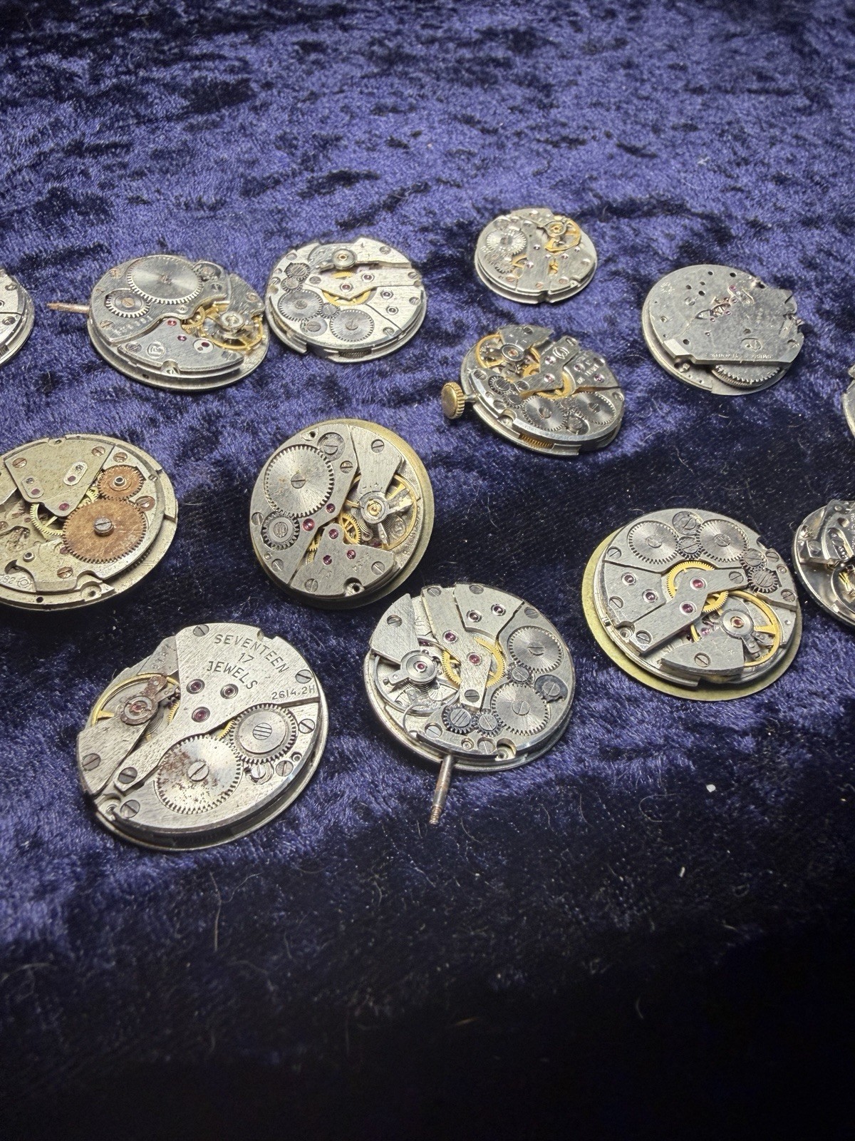 VTG Org European Watch Bodies 15pcs Steampunk Art Craft #W002