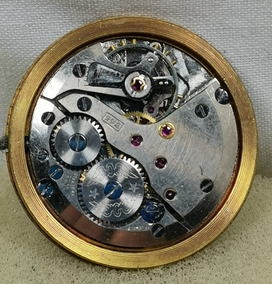 Rotary 17J. Cal A55/ (ETA 2370) Swiss Watch Movement Repair/Parts