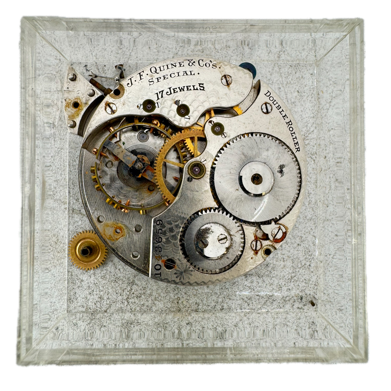 Antique 16s 1913 Hamilton Private Label Mechanical Pocket Watch Movement USA 978