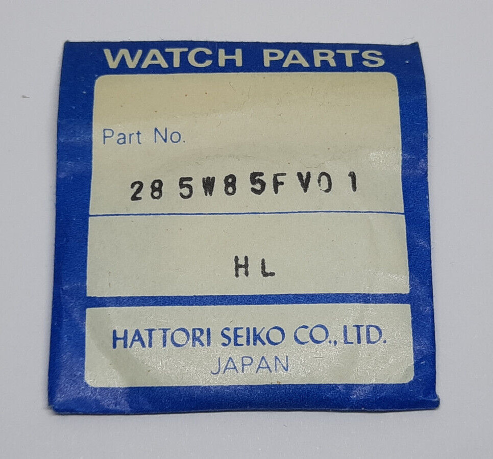 Genuine NOS Seiko 285W85FV01 Crystal for Seiko 5H23-7020, 7029, 702A, 702B