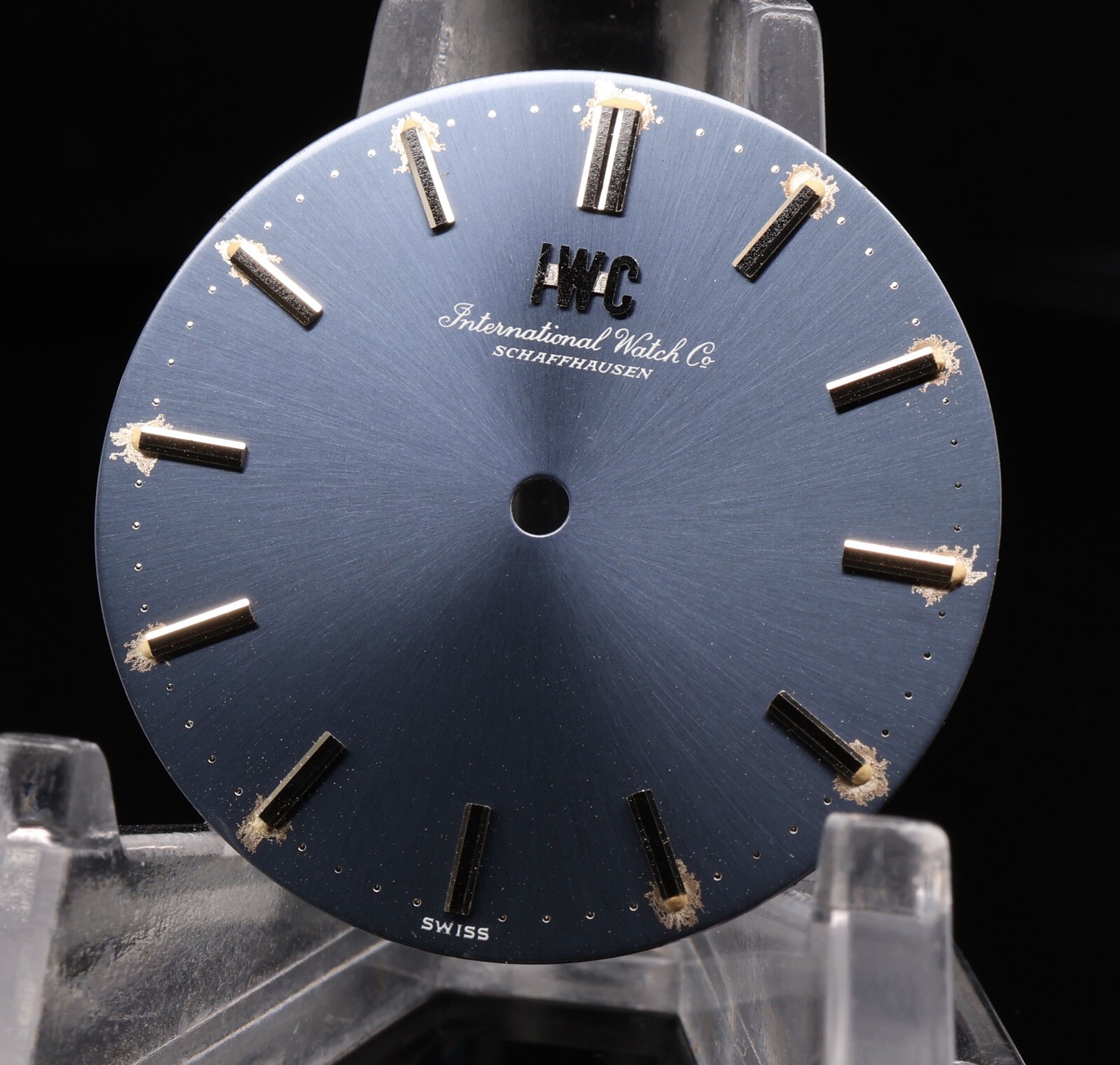 Vintage N.O.S IWC 29.5mm Blue Dial #501
