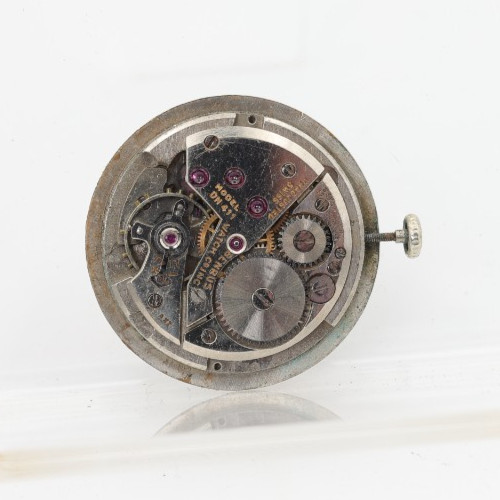 BENRUS MODEL DN 411, 17j SWISS WRIST WATCH MOVEMENT DIAMOND DIAL (M10)