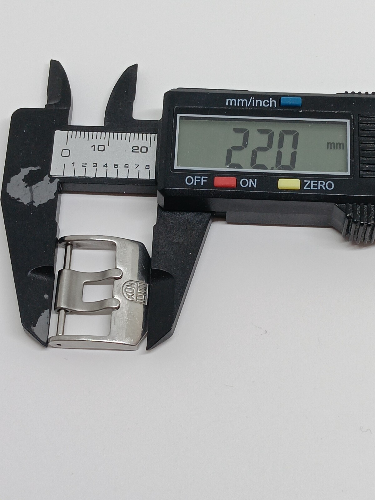Genuine Luminox OEM 23mm Silver S/Steel Tang Pin Navy Seal Sea Anu Buckle