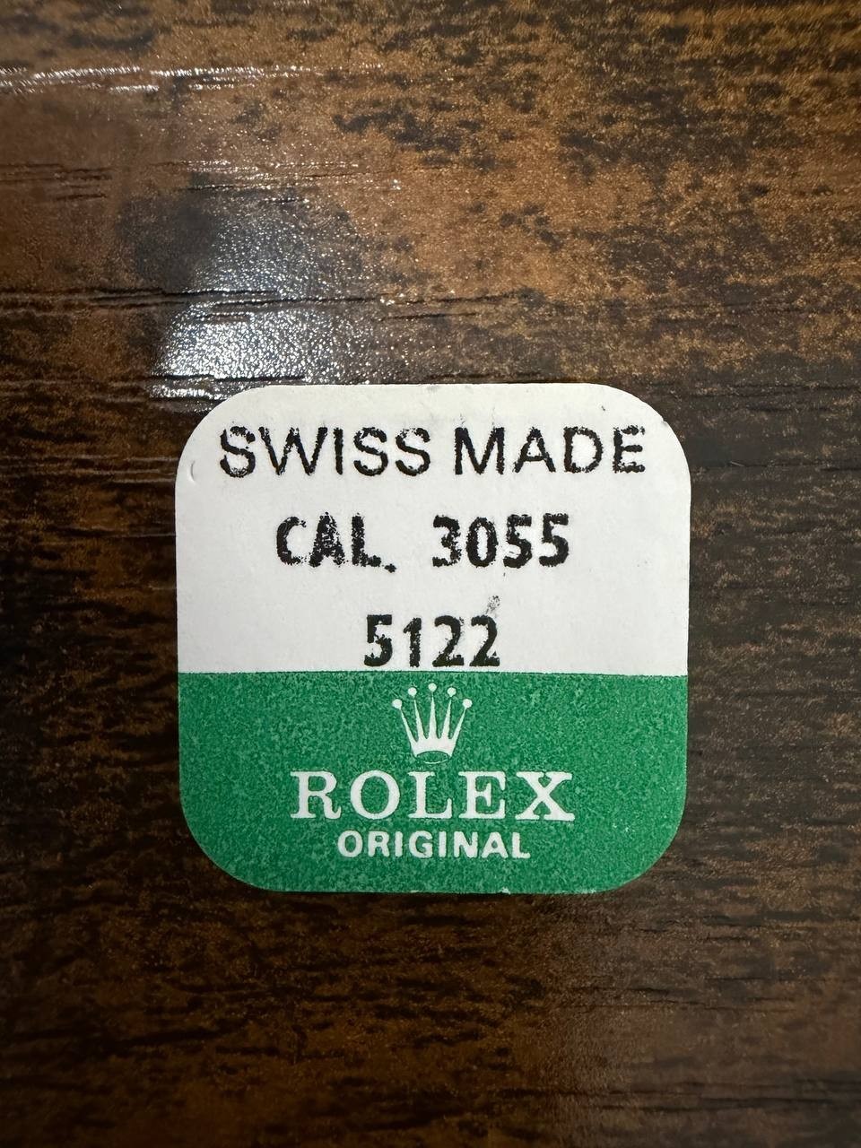 ROLEX-CANNON PINION-FACTORY SEALED-CAL 3055 PART 5122