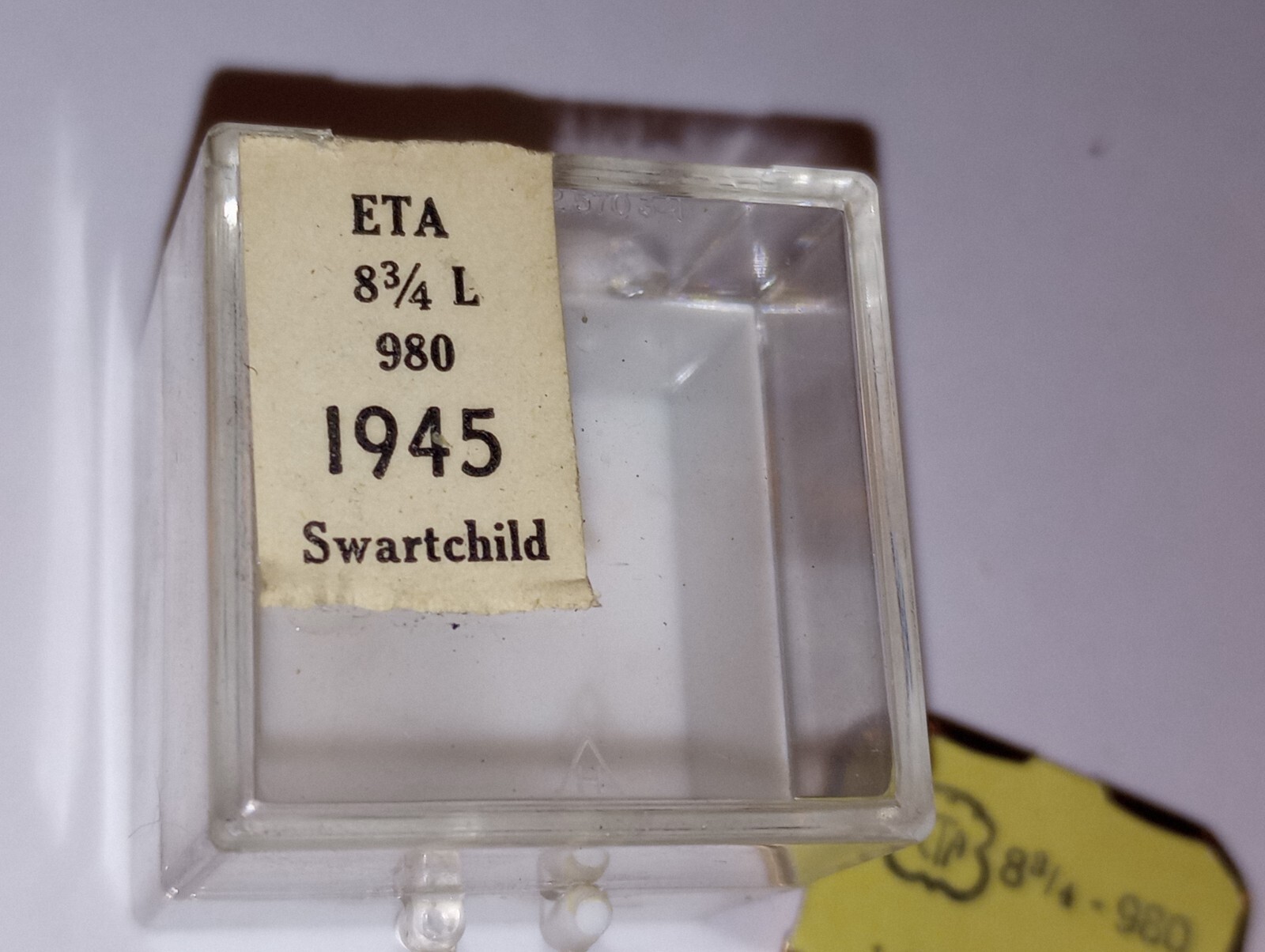 ETA 8-3/4-980 Part #’s 401, 407, 410, 445, 723 NOS (HC2)