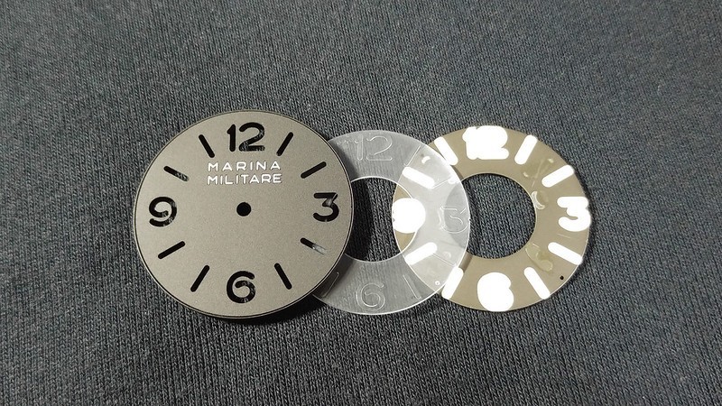 Custom Made real 3 pieces construction dial your Homage project