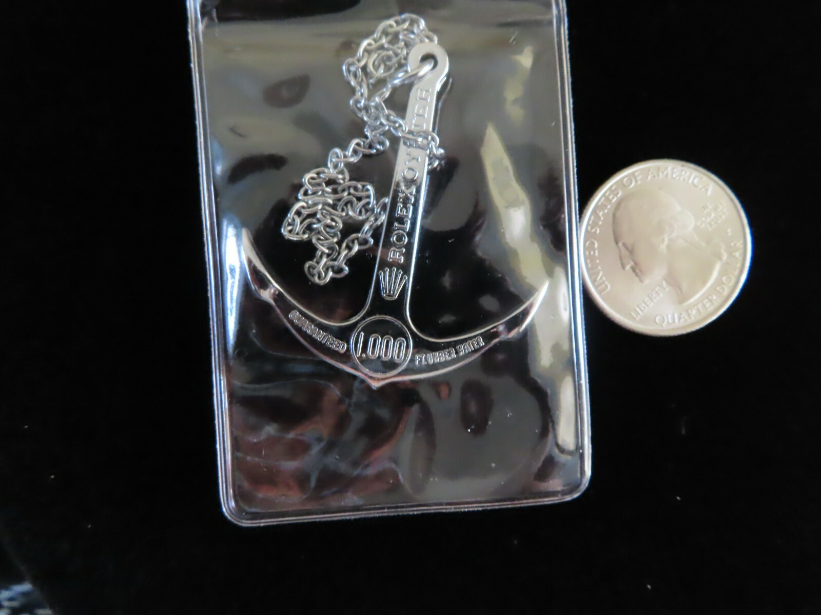 Vtg Rolex SUBMARINER Anchor with Chain Collectable