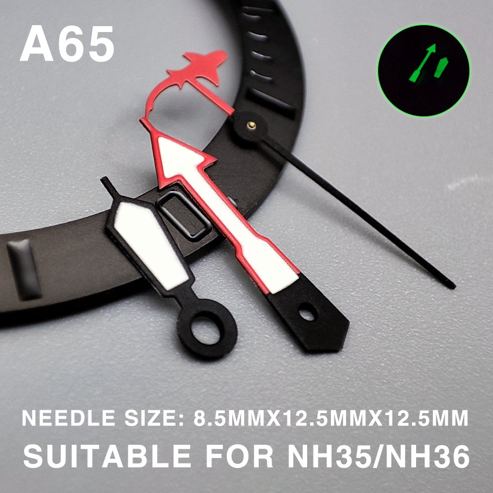 Watch Accessories NH35 Hands Luminous Watch Hands for NH35/36/4R35 Movements