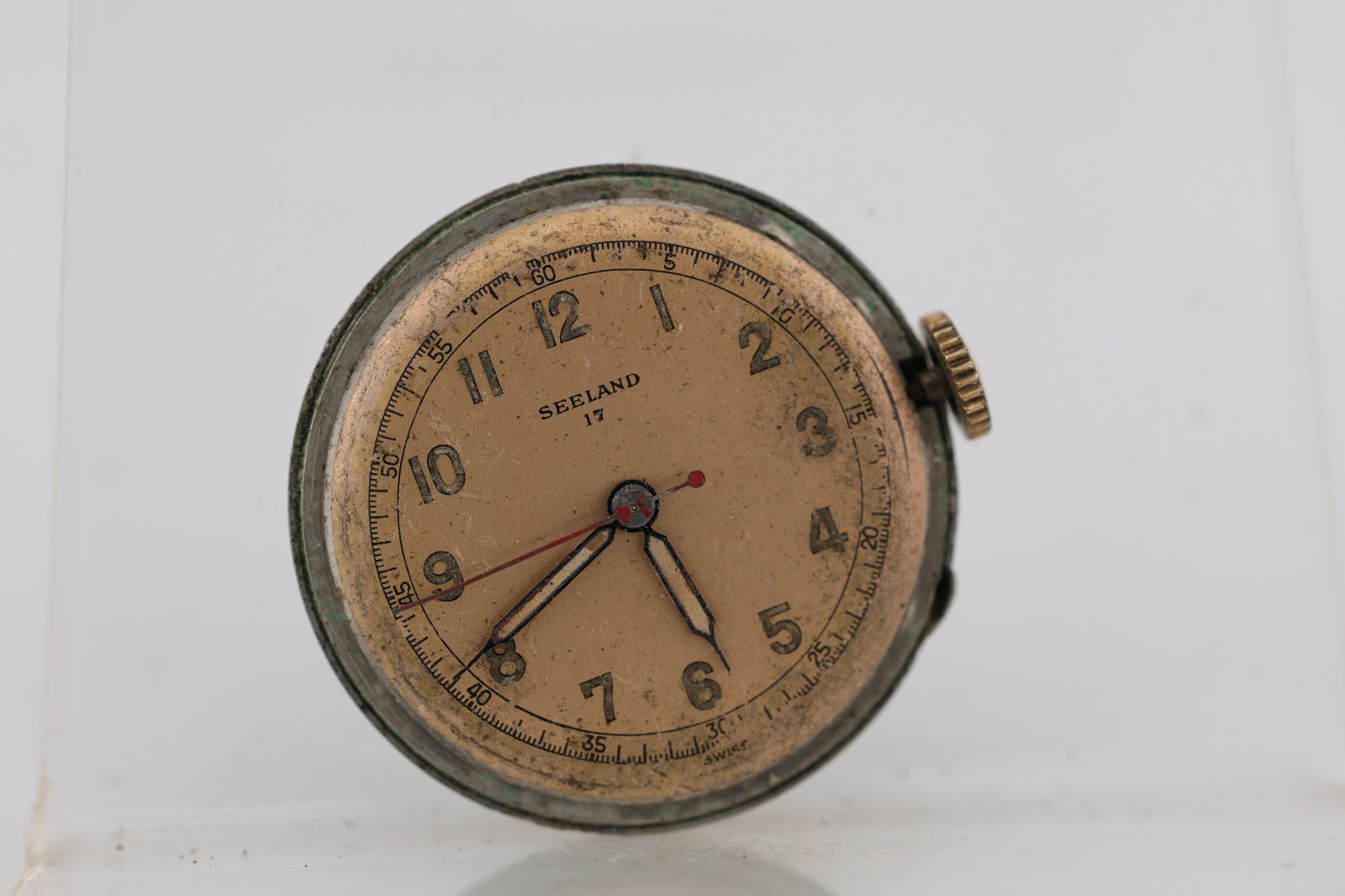SEELAND 17 cal. AS 1187, 17j SWISS MILITARY WRIST WATCH MOVEMENT (A18)