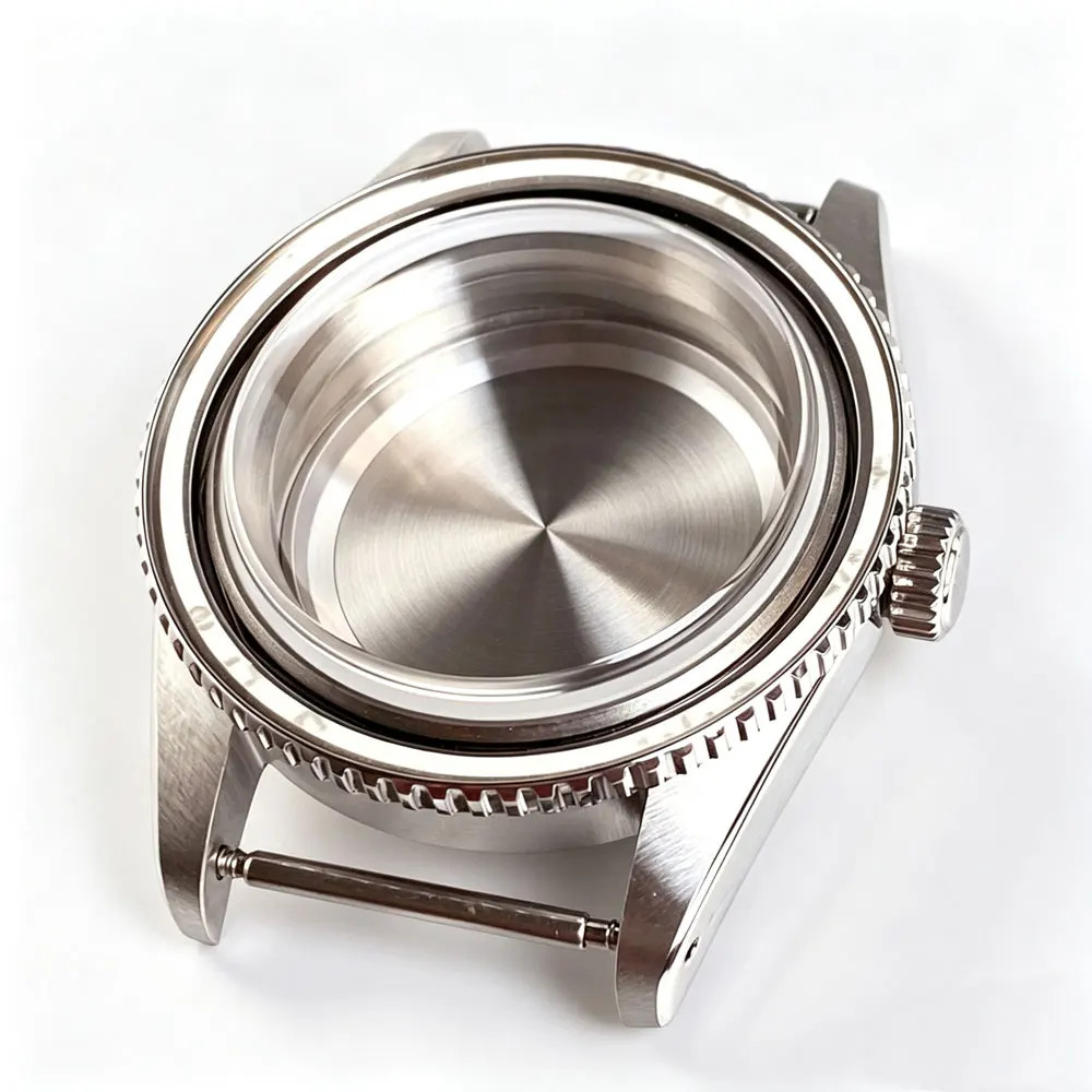 Tandorio 20ATM 38mm Mod NH34 NH35 Steel Diver Men Watch Case For NH35 NH36