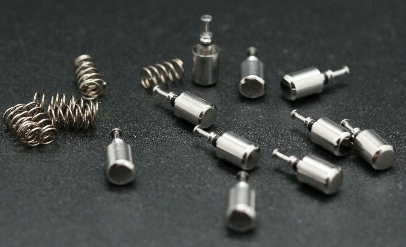 Pushers for SEIKO Pogue 6139-6005 6139-6002 6139-6007 Push Button Gasket Spring