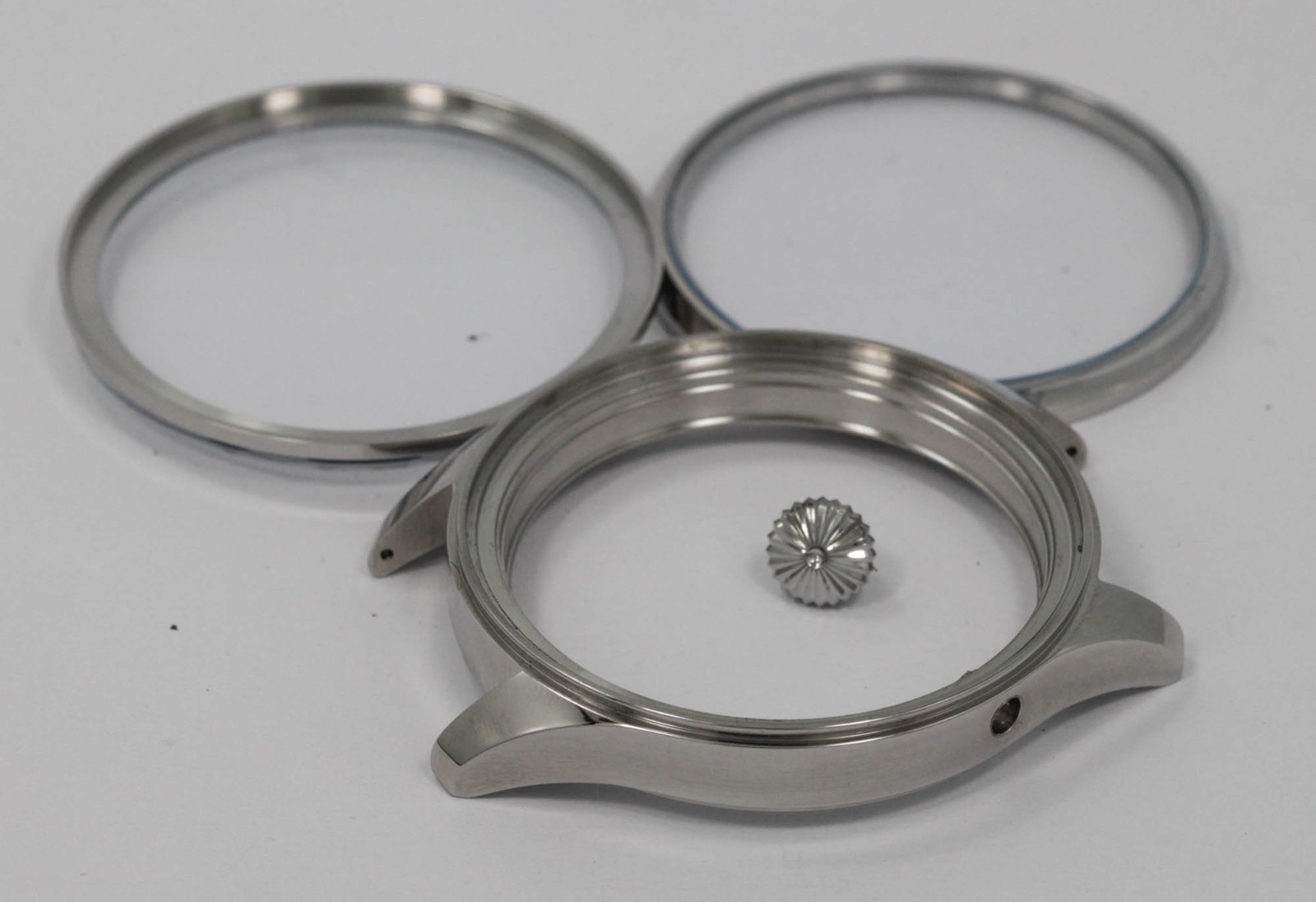 Stainless steel case for marriage watch will fit Howard 12s movement