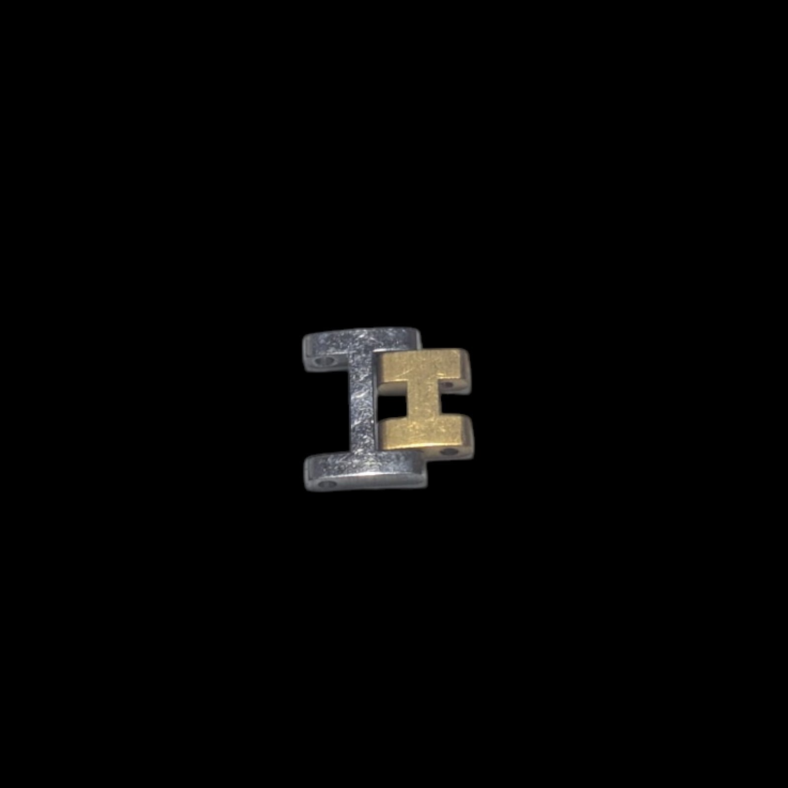 HERMES Clipper Watch Parts Bracelet Link 12mm Genuine Swiss Made Without screws