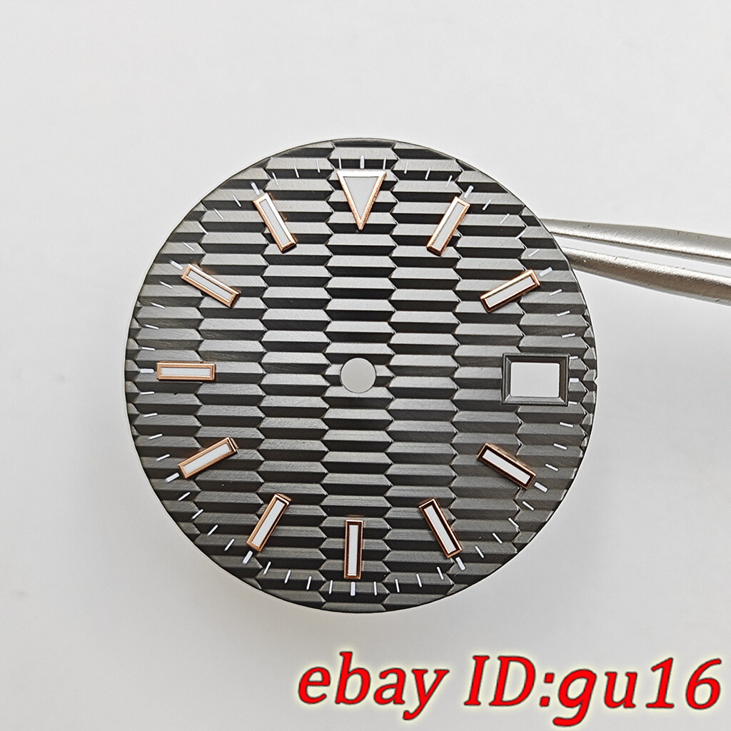 28.5mm Date Window Sterile Dial luminous fit NH35 Automatic movement Accessories