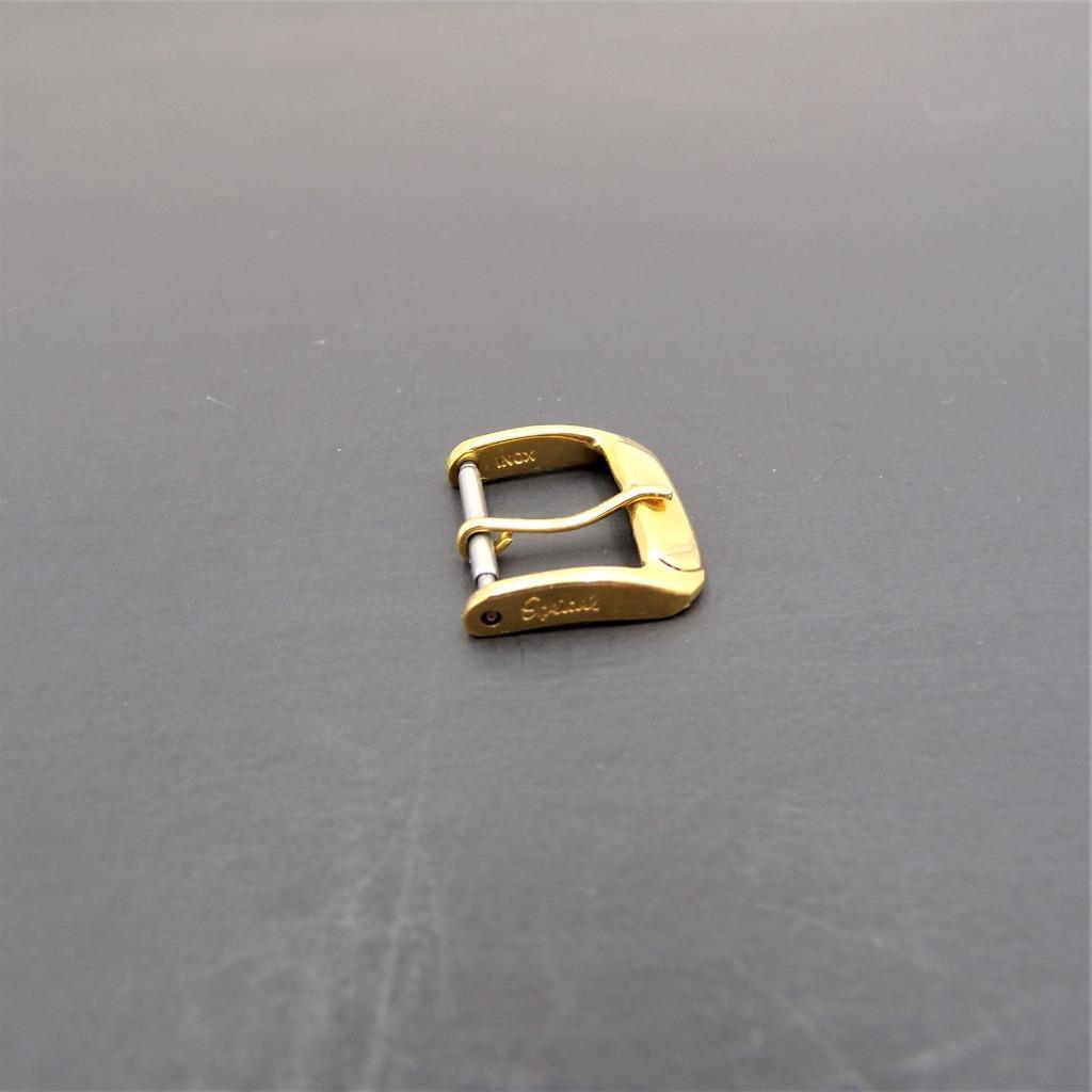 New Speidel 16mm Gold Plated Watch Strap Buckle NOS (#14)