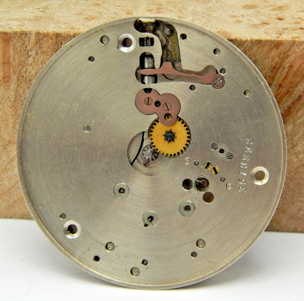 Antique 1917 Hampden The Minute Man model 6 12s 17j gents pocket watch movement
