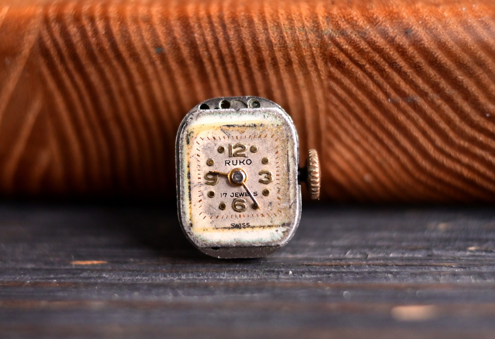 RUKO TITUS watch MECHANISM Vintage Ladies Swiss made FOR PARTS movement
