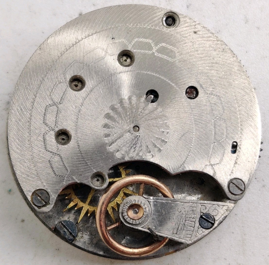 Vintage K.W. Co. N.Y. High Grade Duplex Escapement watch movement For Repair