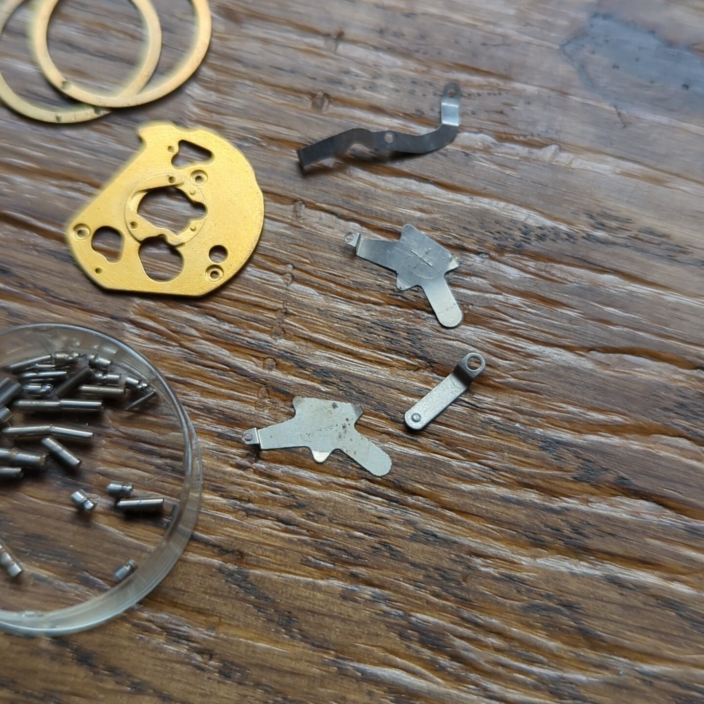 Bulova Accutron 214 & 218 Assorted Watch Parts Used for Watchmakers (S223)