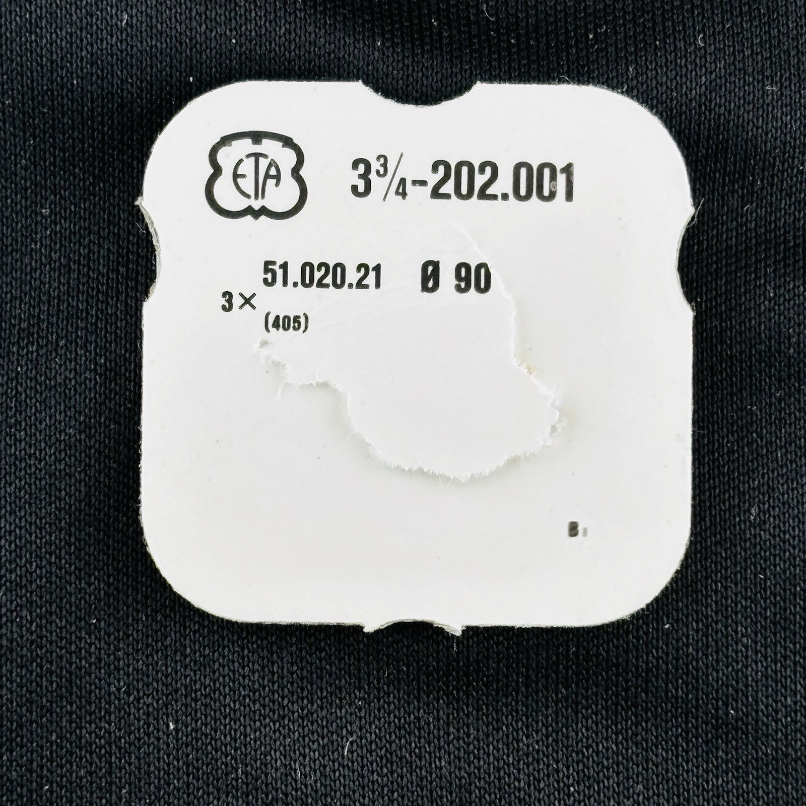 ETA 202.001 4.5 Setting Stem NOS (1 Part)