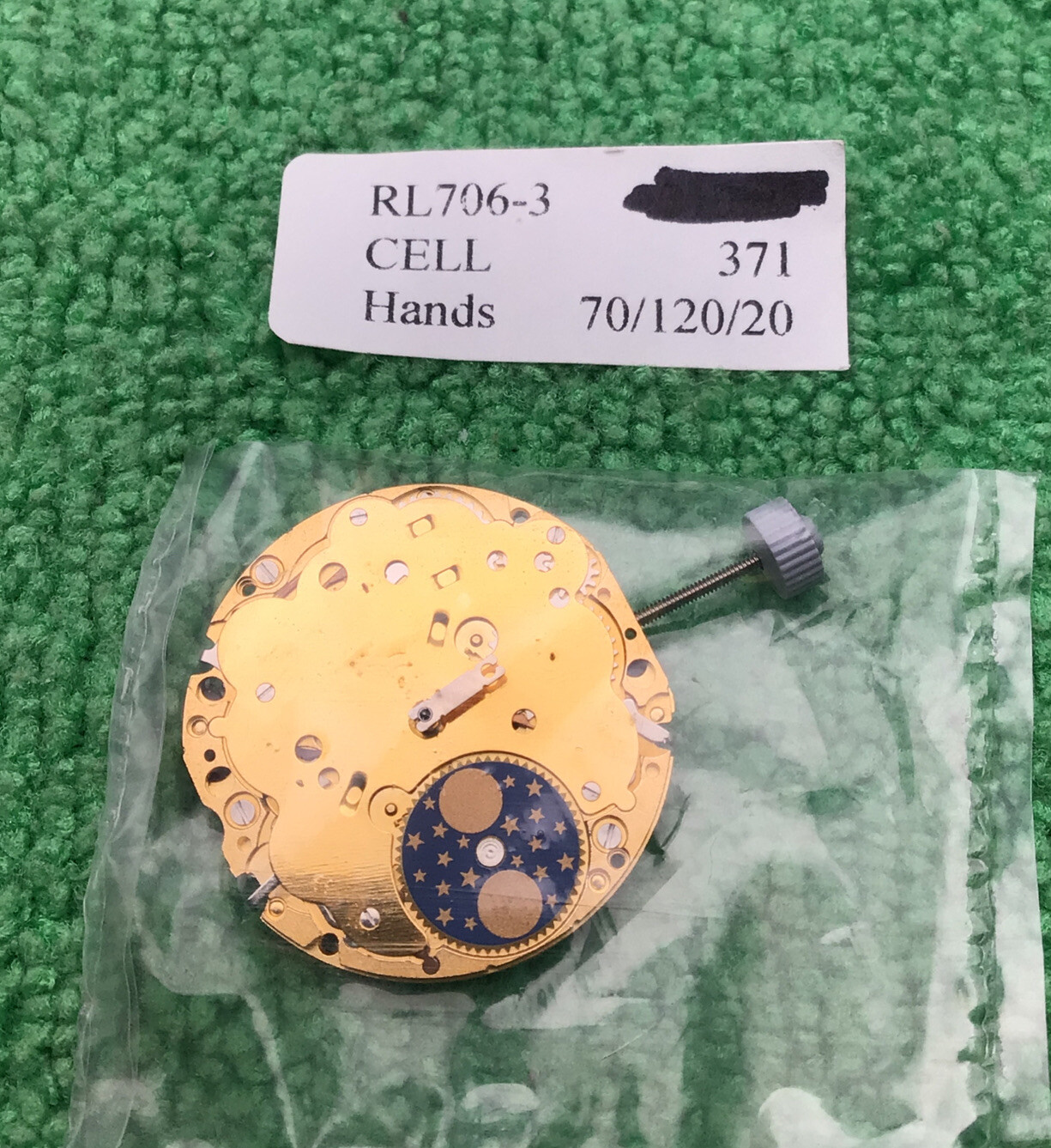 Ronda 706-3 Watch Movement 3 Hands, NOS
