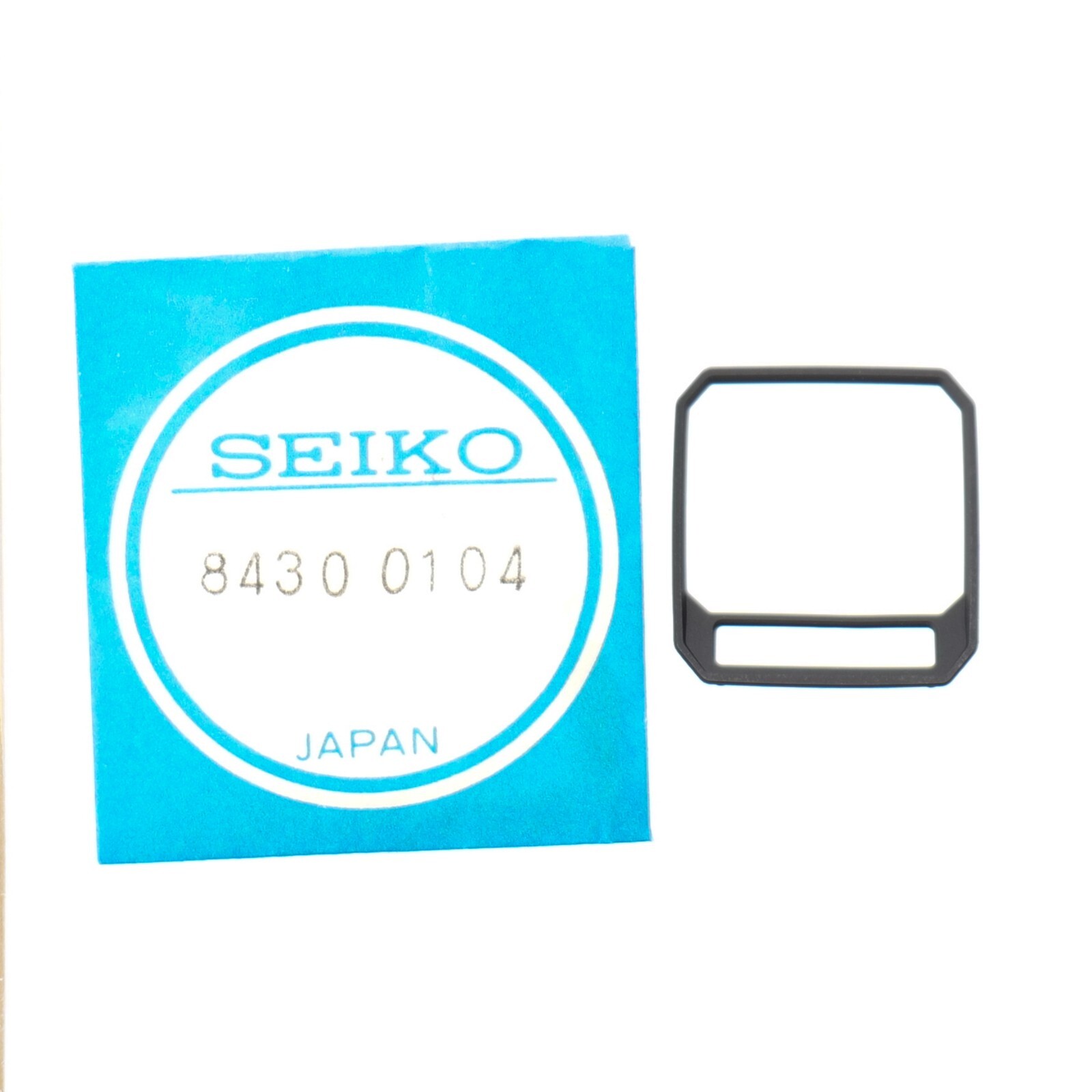 NEW Genuine Seiko Watch Part # 84300104 Panel Cover Black To Fit H357-5179
