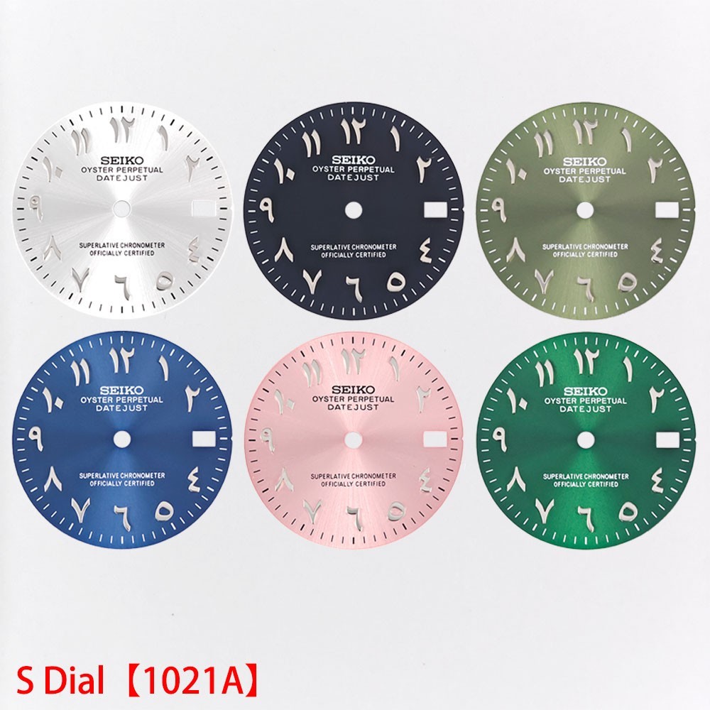 For Seiko 28.5mm Watch Dial Fit NH35 NH36 Movement Arabic numerals Watches Faces