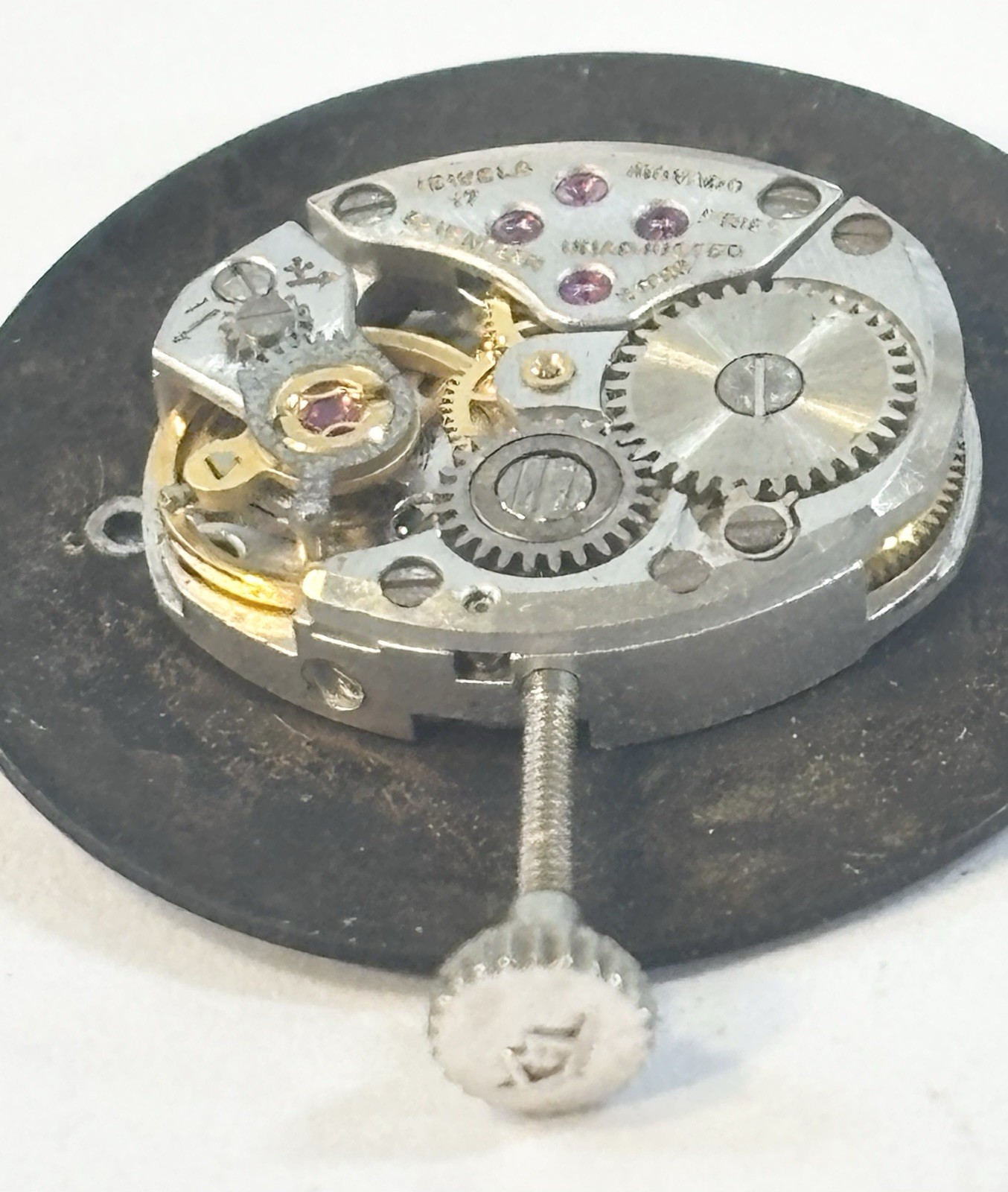 Vintage Woman’s Movado Museum Watch Movement 17J Running 22mm