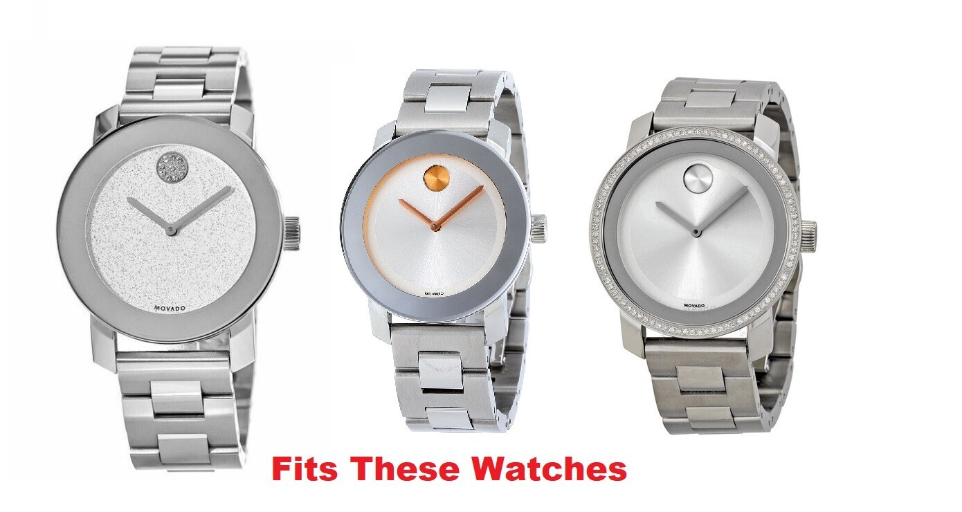18mm Movado Bold Woman’s Silver Watch Sizing Link