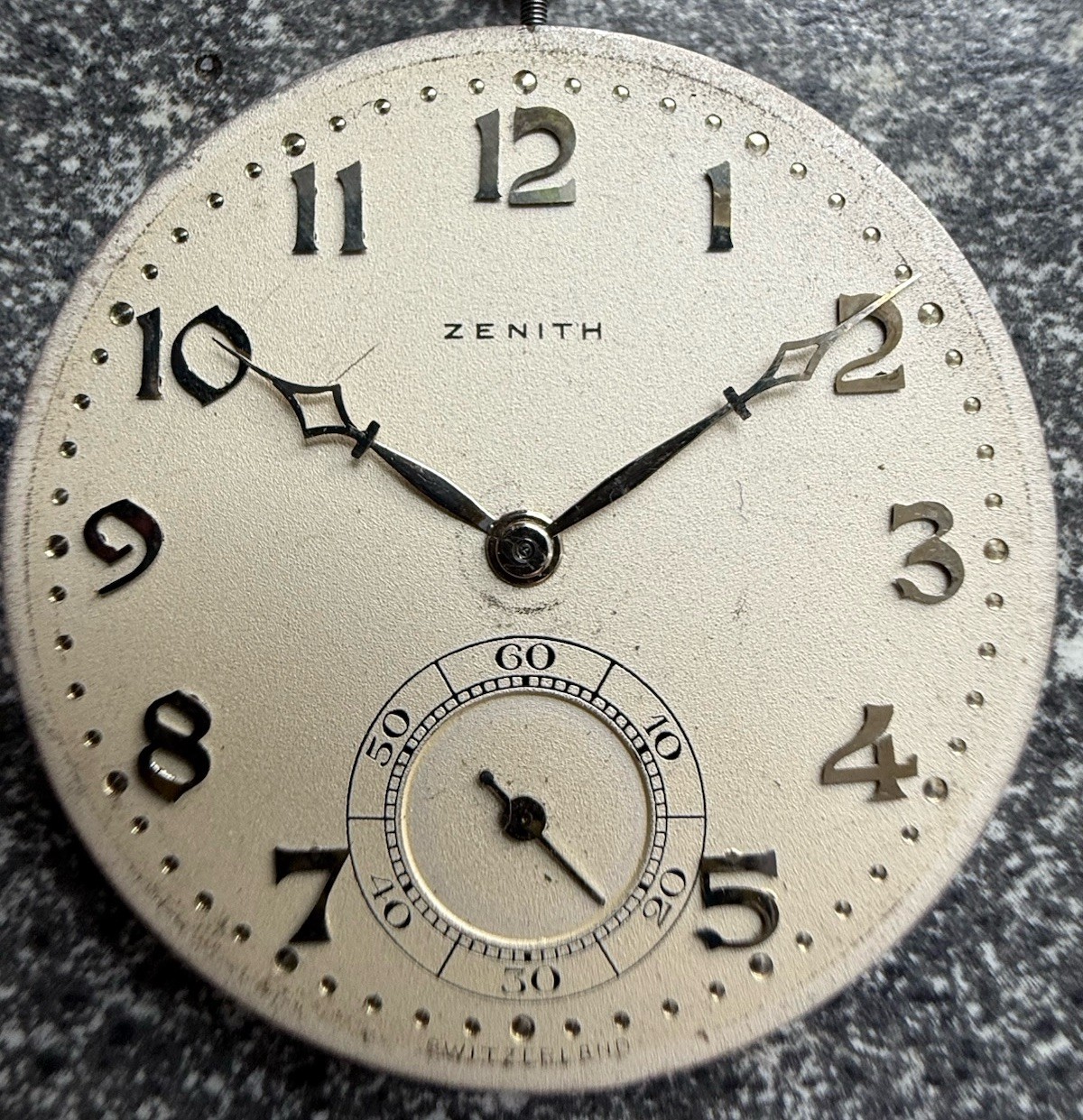 Genuine Zenith Extra Chronometer ? 17 Ligne Movement Spares Repair