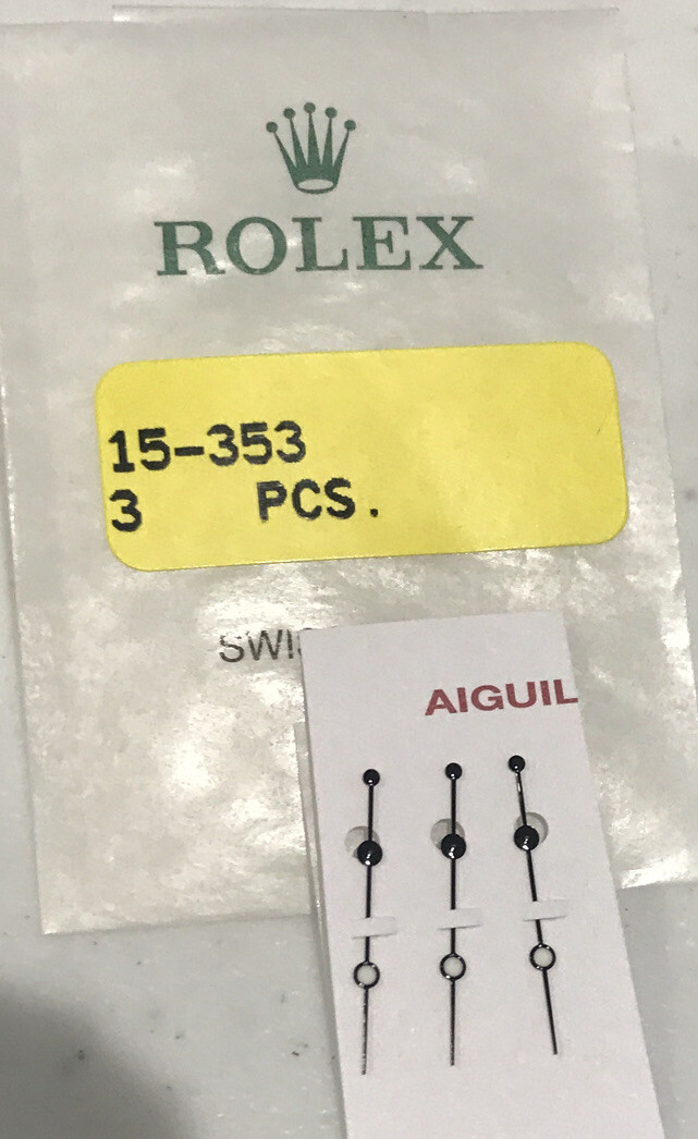 Rolex Second Hand 15-353 Black New Genuine Price Per Hand model 16570