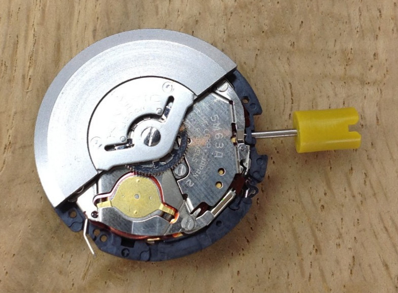 Seiko 5M63A Kinetic Watch Movement – Untested Parts / Repair