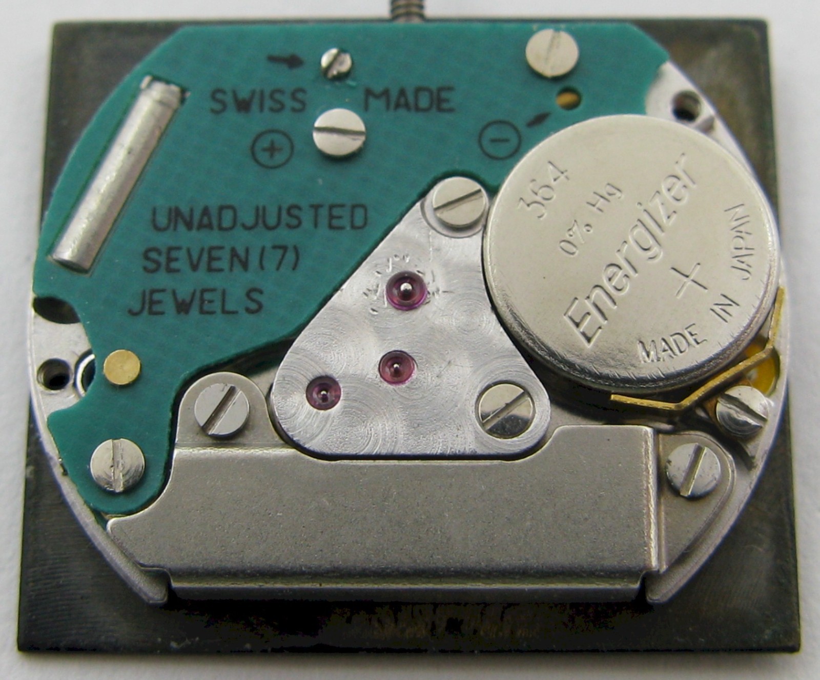 LeCoultre 609 watch movement 7 jewels * tested working *