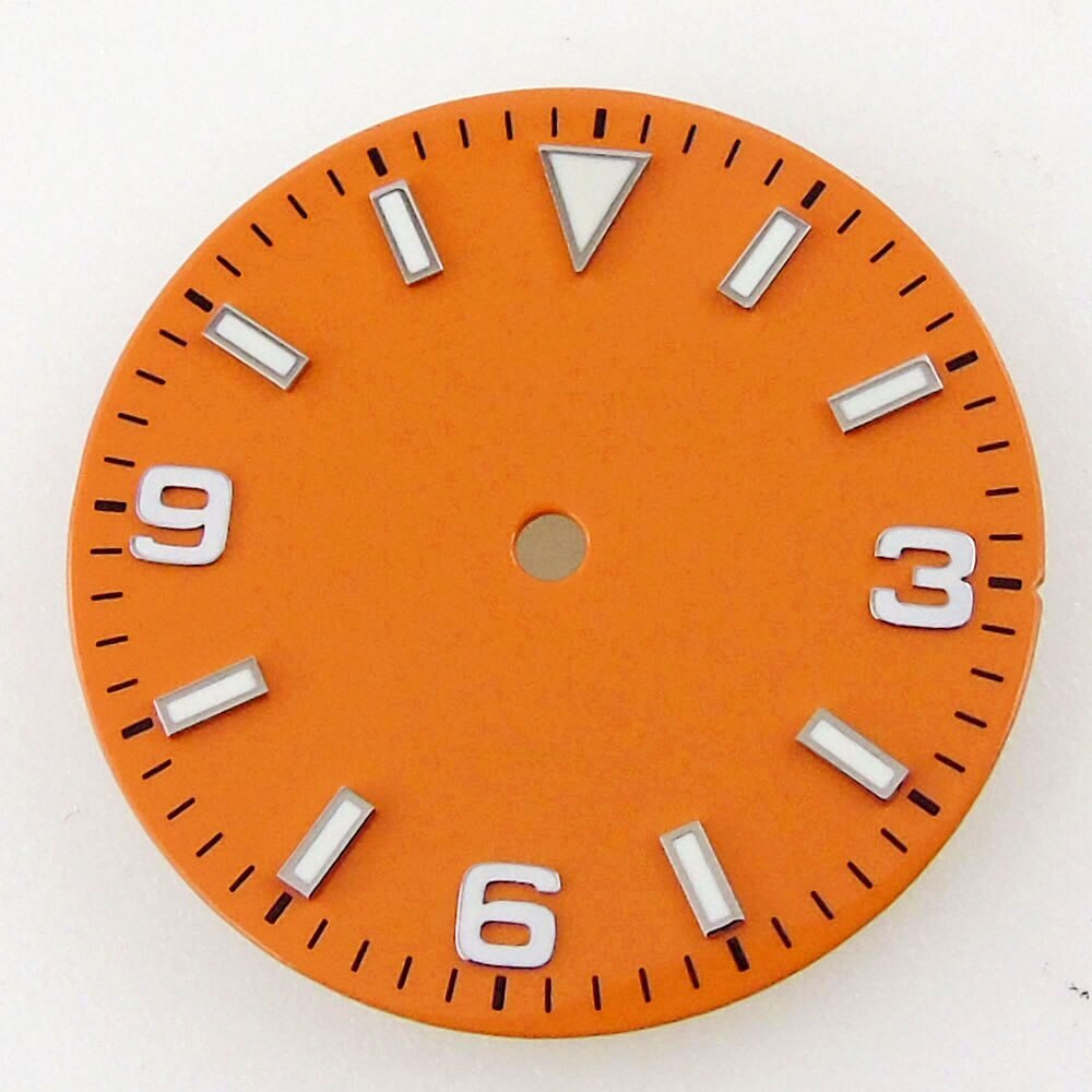 BLIGER 29MM Watch Dial fit NH35A NH36A PT5000 MIYOTA ETA 2824 Blue Yellow Black
