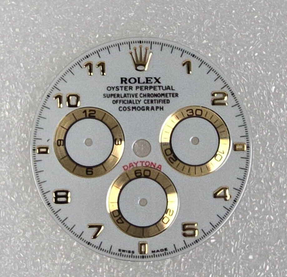 Factory Rolex Dial Daytona 116523 White For 116503 116508 116518 116523 116528