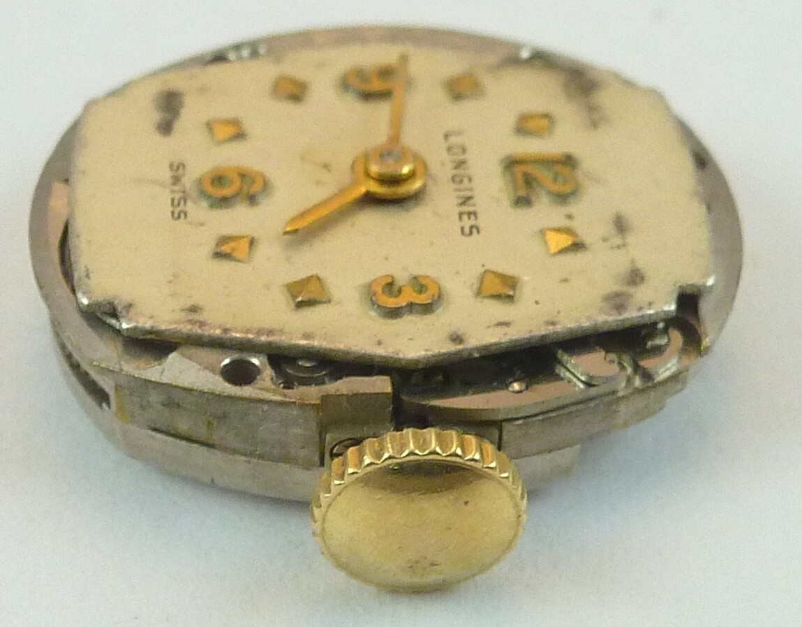Vintage Longines 14.16 Mechanical Wristwatch Movement – Parts Repair
