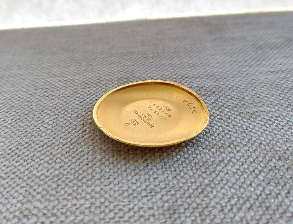 Patek Philippe Calatrava 1578 Case Back 18K Yellow Gold Solid 750 Vintage