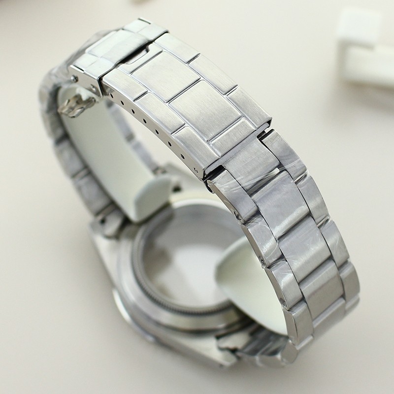 38MM Sapphire Glass Watch Case Ceramic Bezel Mod Parts Fit NH34A NH35 NH36
