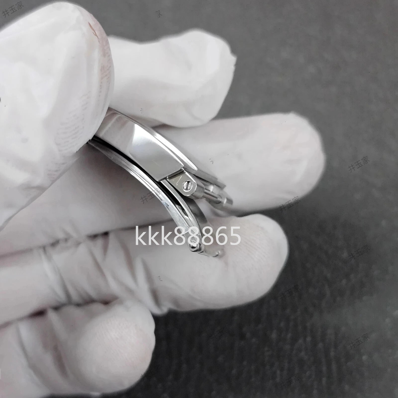 Fits for Tudor Oyster Bracelet 16mm*9mm Steel Watch Band Clasp Folding Buckle