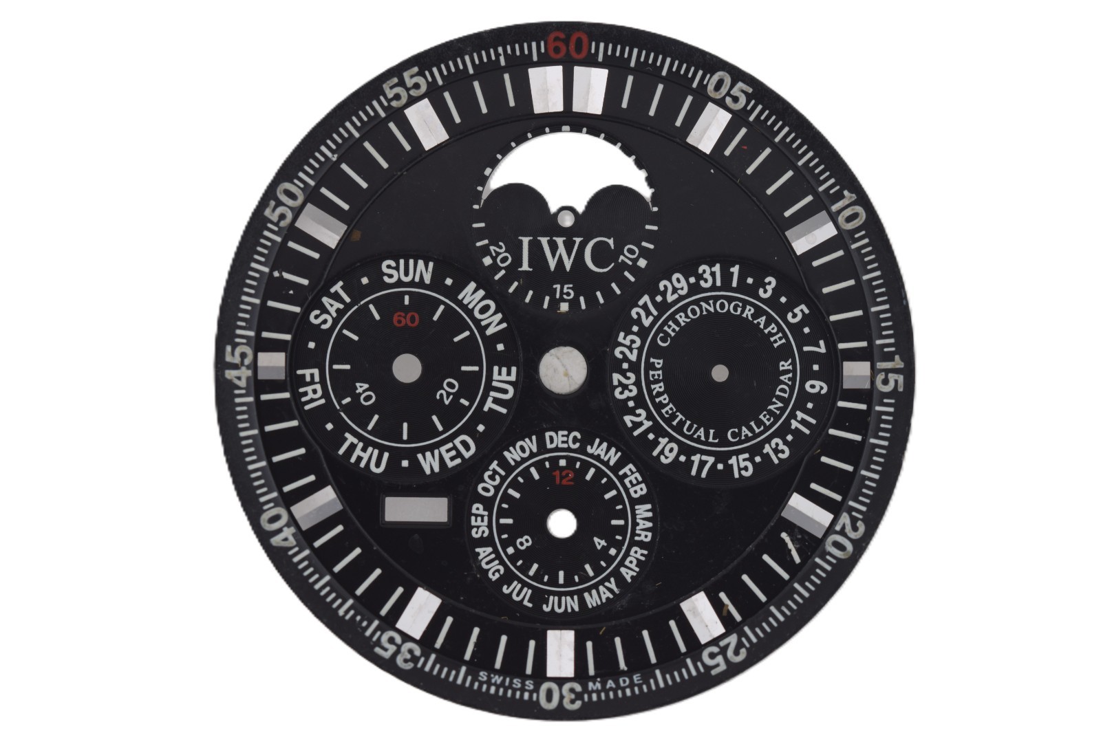 IWC GST Perpetual Watch Dial 3756 for Restoration (ZB1179)