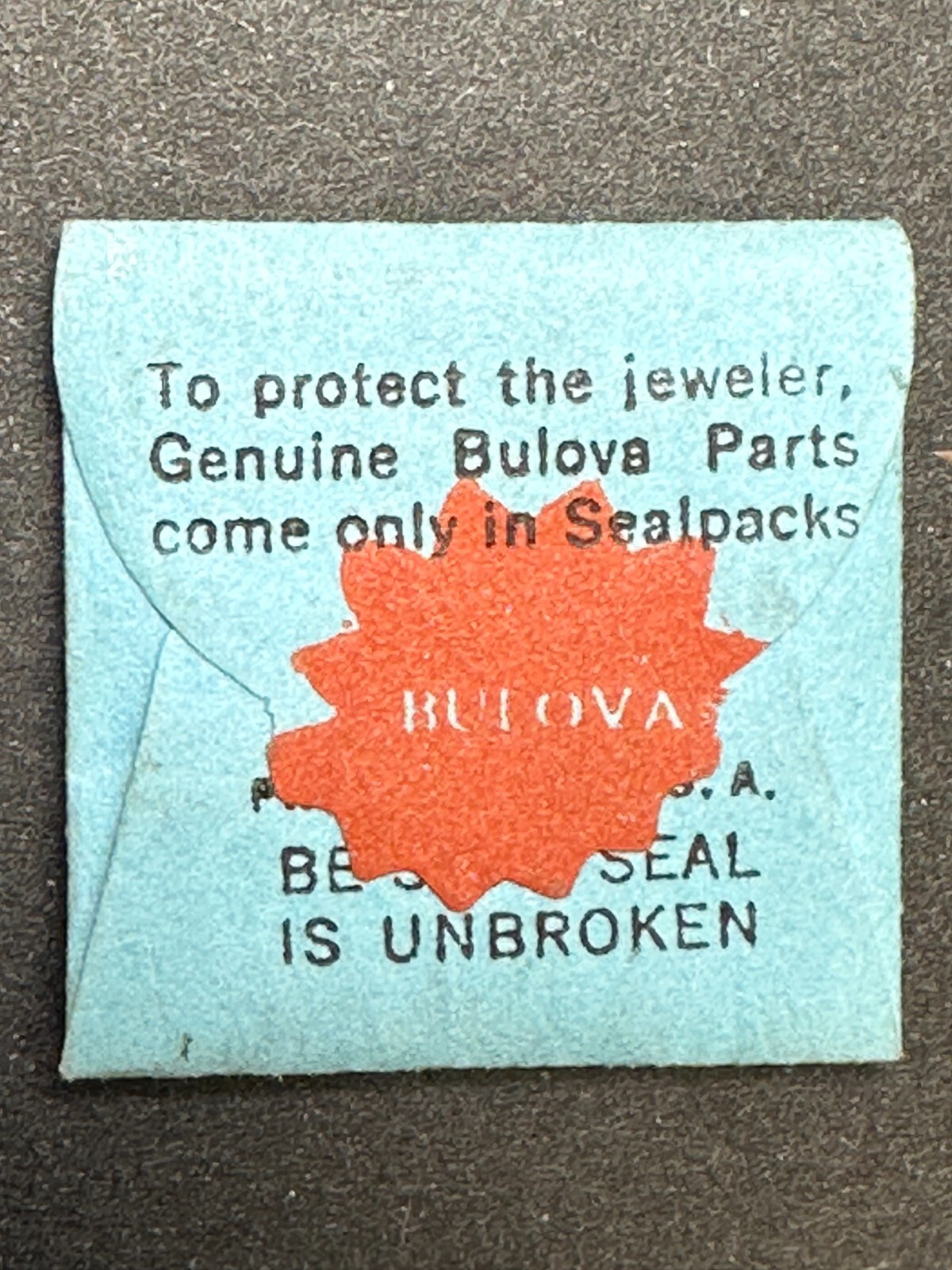 Bulova Factory Bulova 5AB Balance Staff #56 Standardized Parts Watch Repair 22