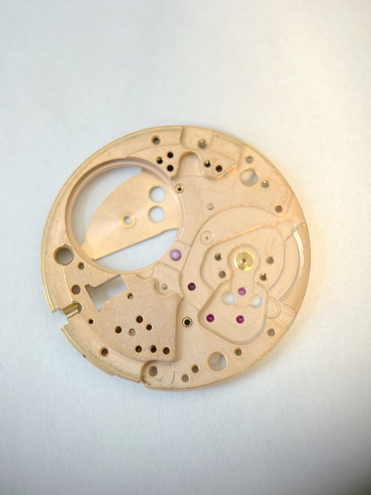 Omega Cal 565 Watch Movement Parts Balance Fork Wheel Spring Bridge Escapement 3