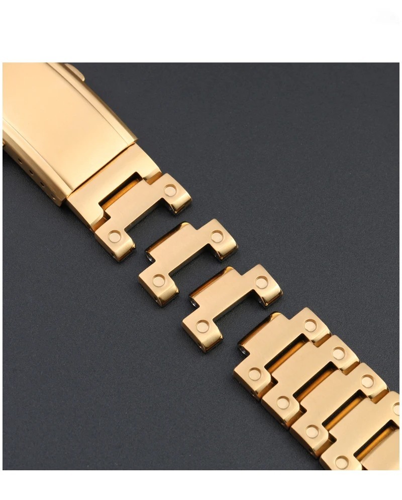 GA-110 Mod kit For Casio GA-110GB GA100 GA-120 Metal BEZEL Watch Case SteelStrap